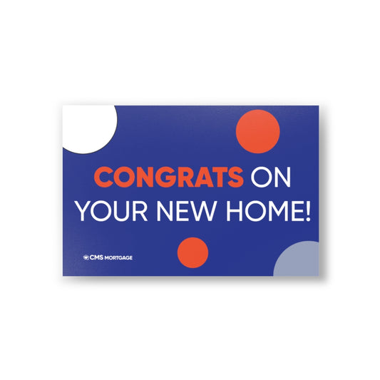 Congrats On Your New Home! : Postcard
