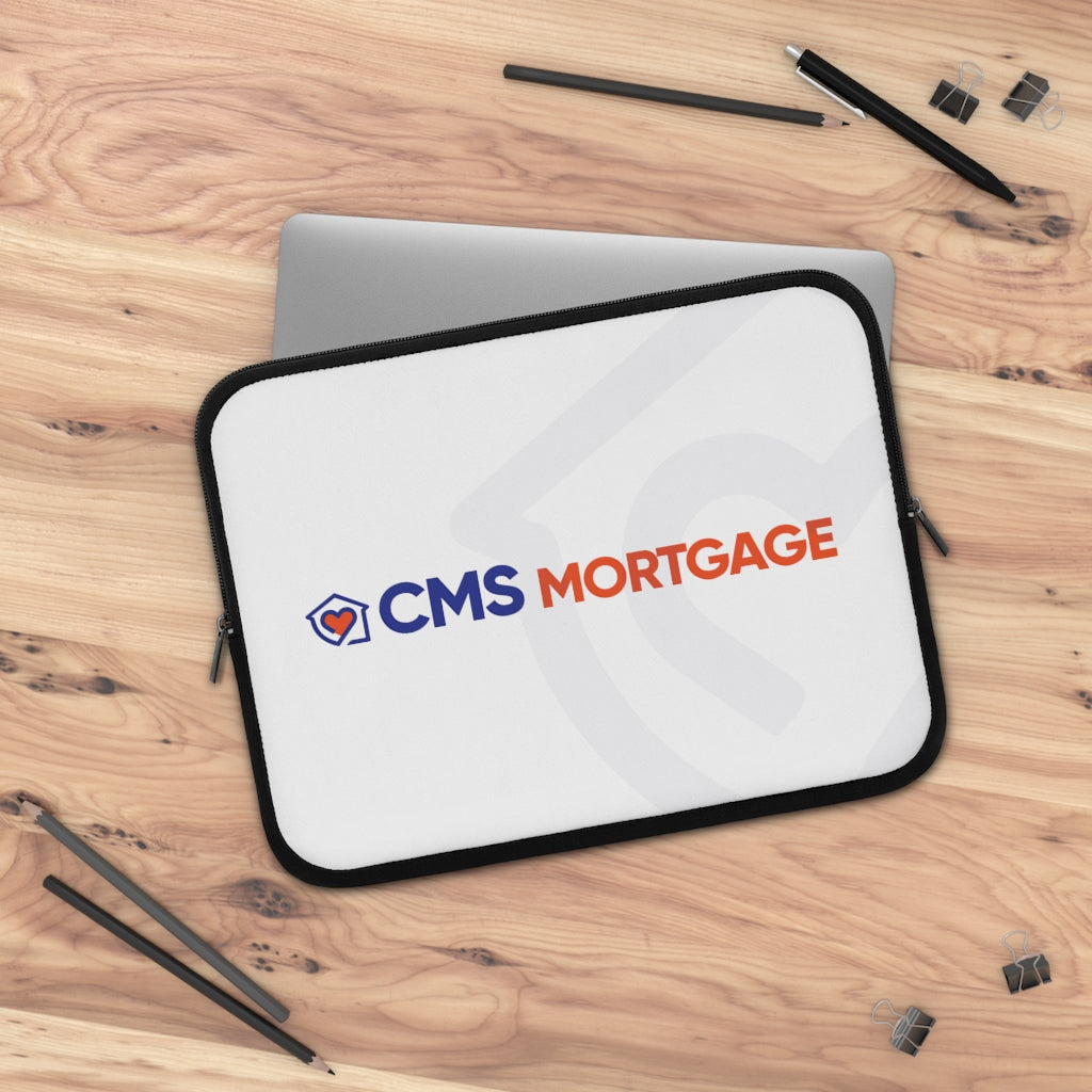 CMS Logo With Blue House Laptop Sleeve