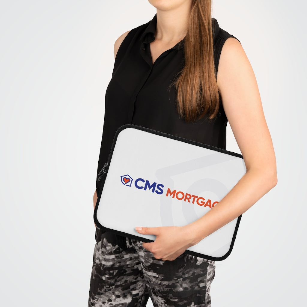CMS Logo With Blue House Laptop Sleeve