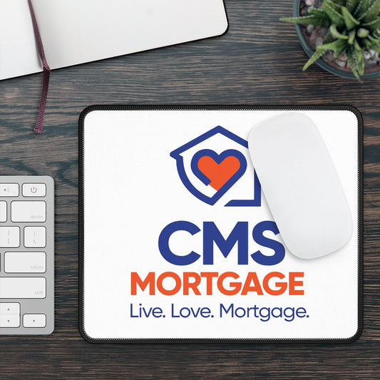 Mouse Pad | CMS Logo House With Live. Love. Mortgage