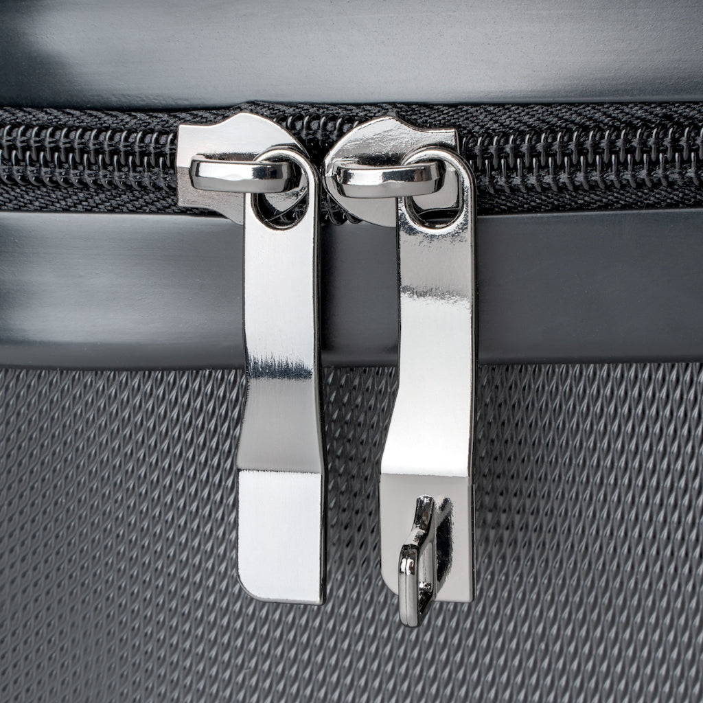 Cabin Suitcase | CMS Mortgage Logo & Circles